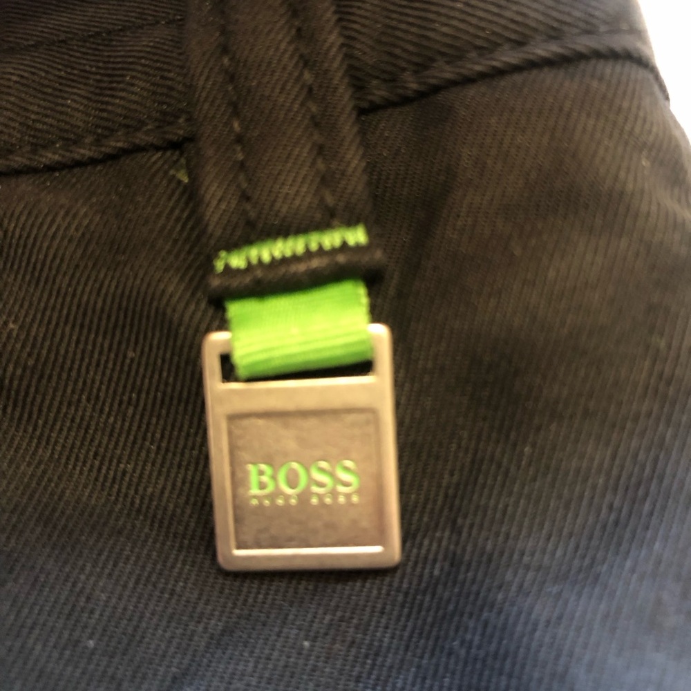 Boss Hugo Boss Hitch Black Flat-Front Men's Shorts 50196230 Golf Green Label - Picture 10 of 15